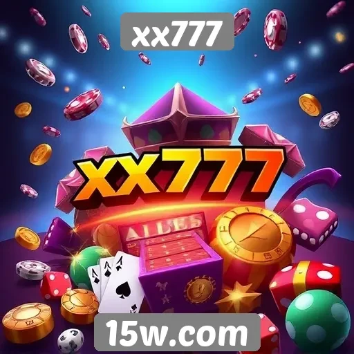 Variedade de jogos disponíveis no xx777